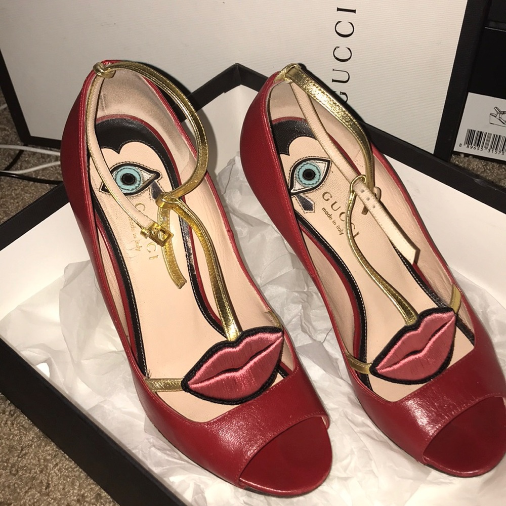 Gucci heels!